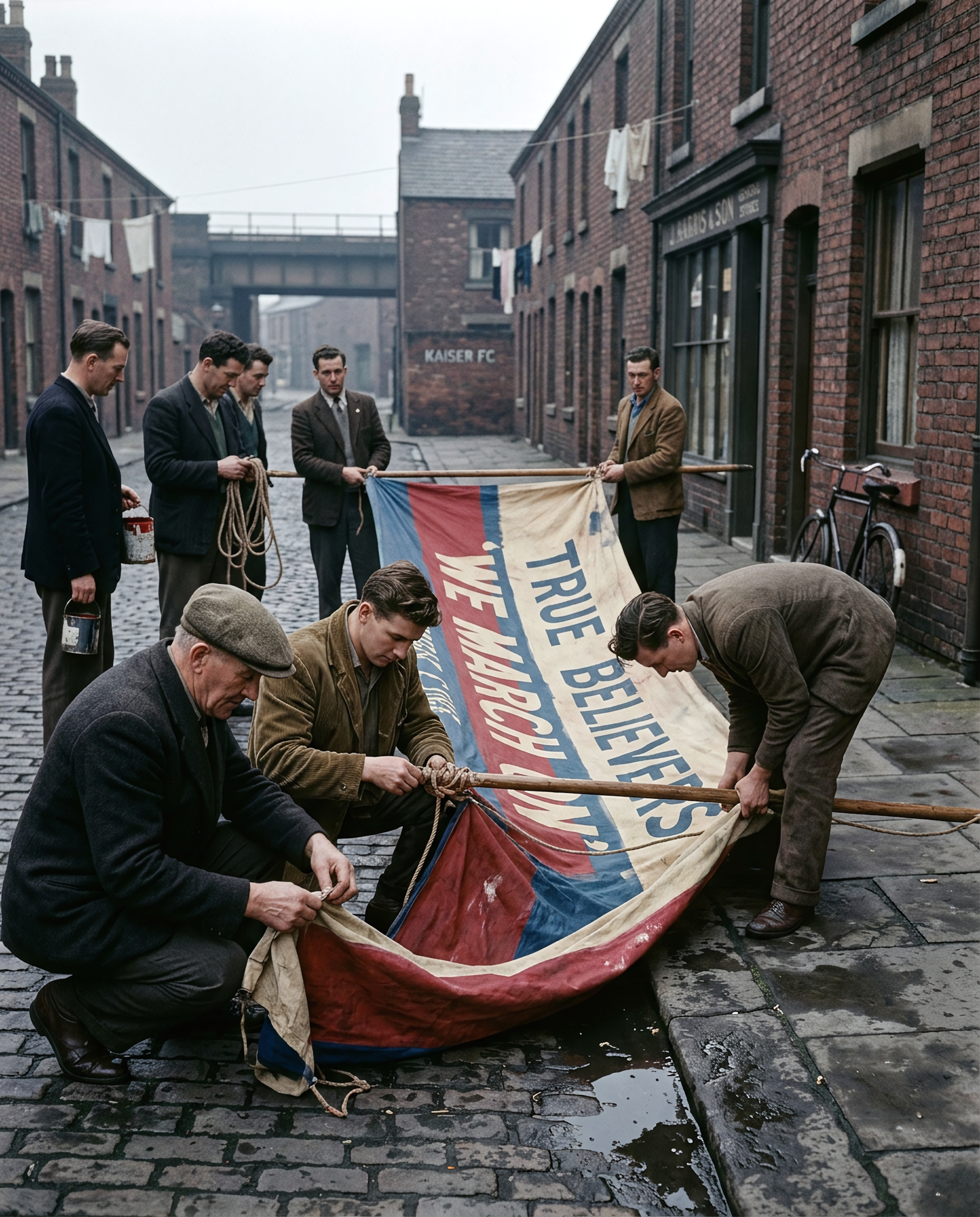 The Flag That Never Came Home — Kaiser FC Archive