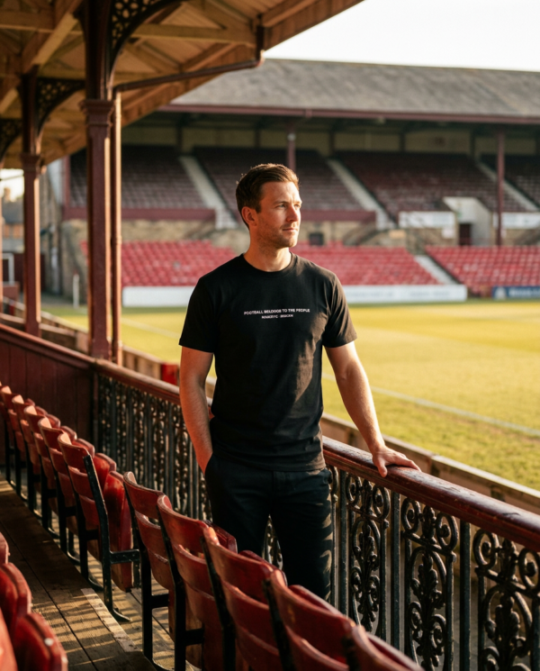The Last Great Terrace — Vintage Football Culture T-Shirt | Archive 001