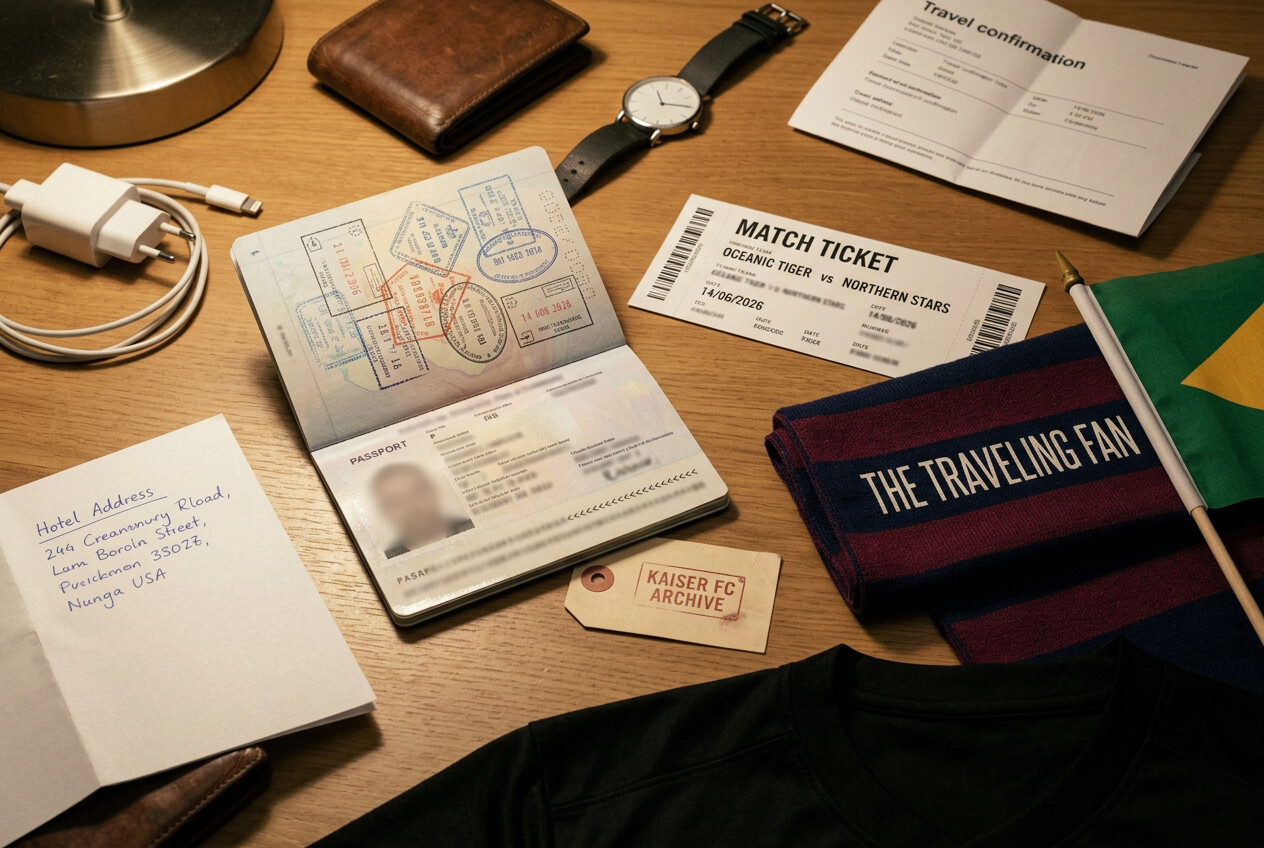 The Passport Full Of Stamps