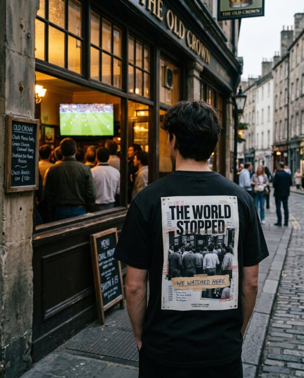 magnific_authentic-european-footba_cDJWTkh0eP The World Stopped T-Shirt | Every Four Years Collection | Football Culture Archive Tee | World Cup Inspired Graphic Shirt | Kaiser FC Archive No. 001