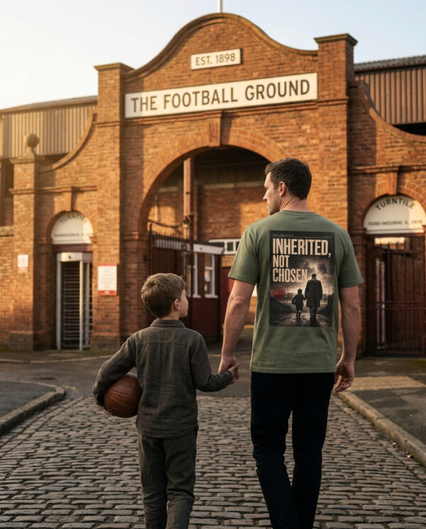 Inherited, Not Chosen — Football Heritage T-Shirt | Archive 004