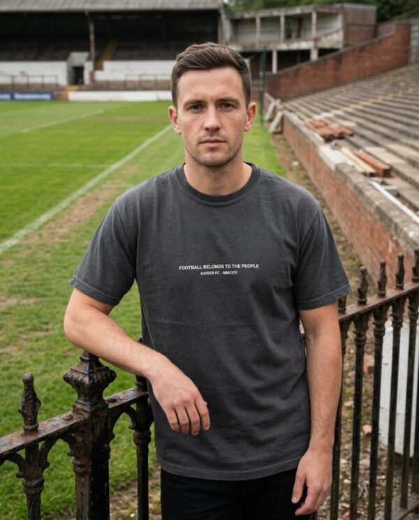 He Never Missed A Match — Football Tradition T-Shirt | Archive 005