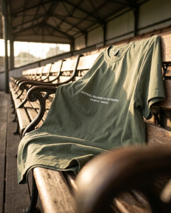 He Never Missed A Match — Football Tradition T-Shirt | Archive 005