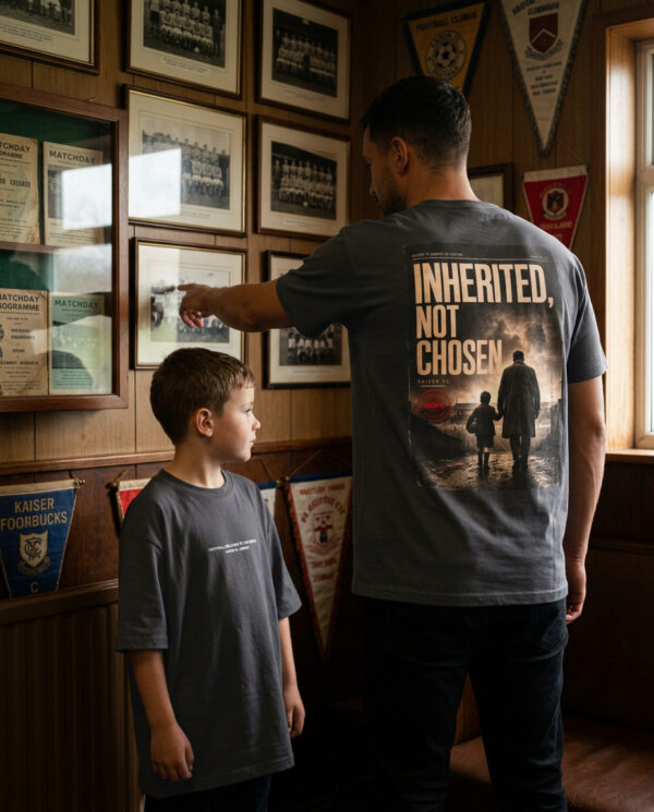 Inherited, Not Chosen — Football Heritage T-Shirt | Archive 004