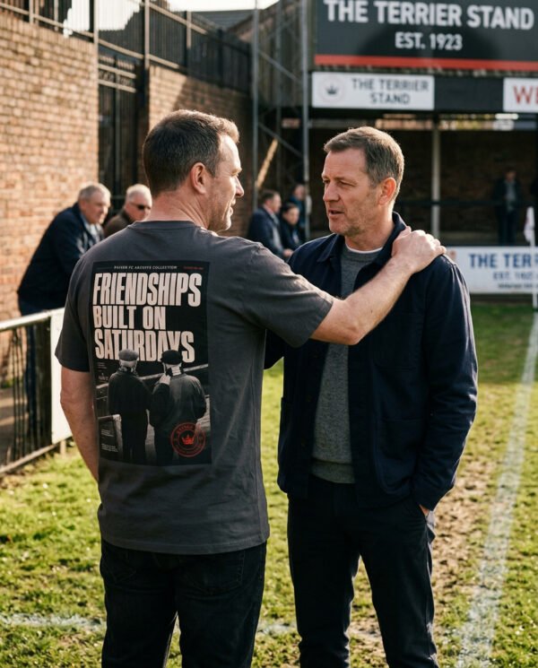 Friendships Built On Saturdays — Football Culture T-Shirt | Archive 003