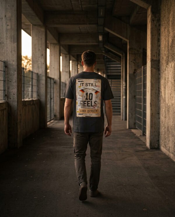 It Still Feels Like Summer Germany 1990 T-Shirt | Vintage Germany World Cup Shirt | Football Memory Tee | Kaiser FC Archive No. 011D