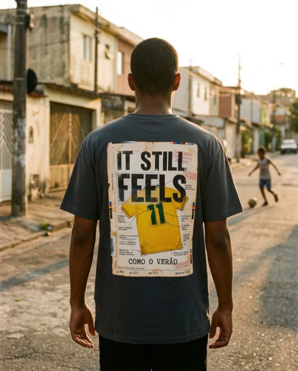 It Still Feels Like Summer Brazil 1994 T-Shirt | Vintage Brazil World Cup Shirt | Football Memory Tee | Kaiser FC Archive No. 012B