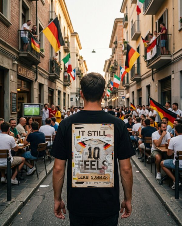 It Still Feels Like Summer Germany 1990 T-Shirt | Vintage Germany World Cup Shirt | Football Memory Tee | Kaiser FC Archive No. 011D