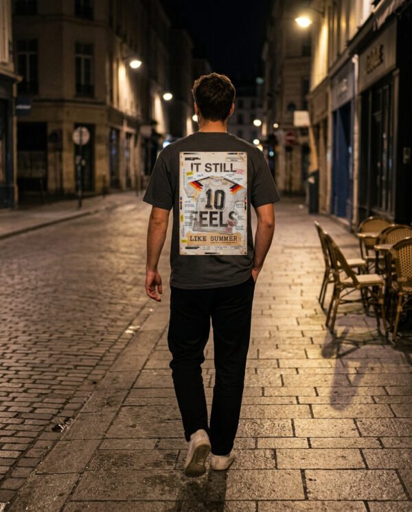 It Still Feels Like Summer Germany 1990 T-Shirt | Vintage Germany World Cup Shirt | Football Memory Tee | Kaiser FC Archive No. 011D