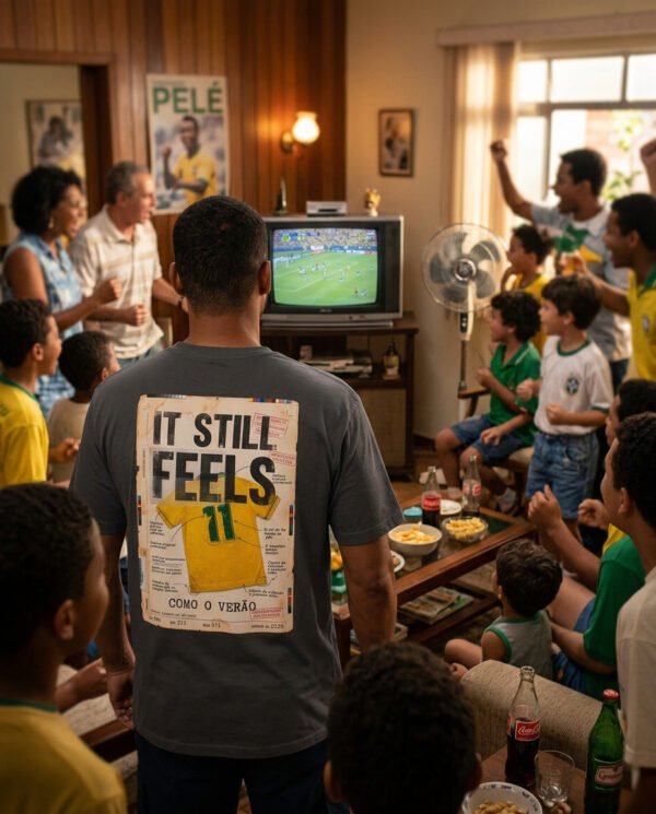 It Still Feels Like Summer Brazil 1994 T-Shirt | Vintage Brazil World Cup Shirt | Football Memory Tee | Kaiser FC Archive No. 012B