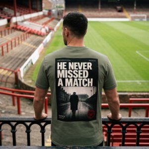magnific_img2-applied-perfectly-ac_kLoj59A16B He Never Missed A Match — Football Tradition T-Shirt | Archive 005
