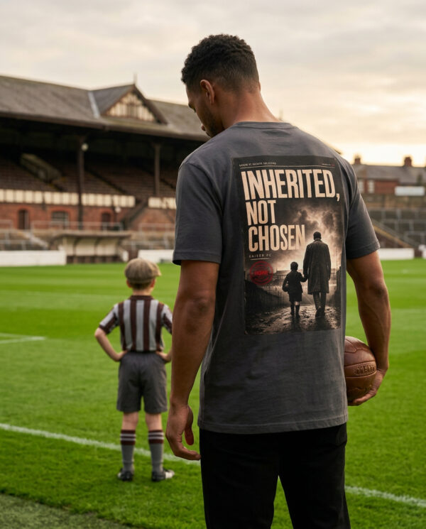 Inherited, Not Chosen — Football Heritage T-Shirt | Archive 004