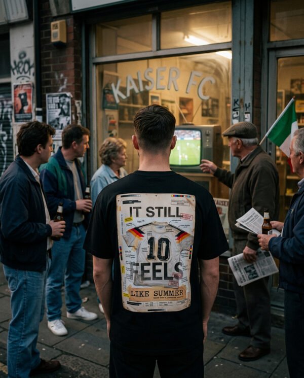 It Still Feels Like Summer Germany 1990 T-Shirt | Vintage Germany World Cup Shirt | Football Memory Tee | Kaiser FC Archive No. 011D
