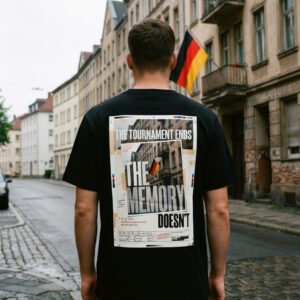 The Tournament Ends, The Memory Doesn't T-Shirt | Germany 1990 Archive Tee | Football Culture Shirt | Kaiser FC Archive No. 011