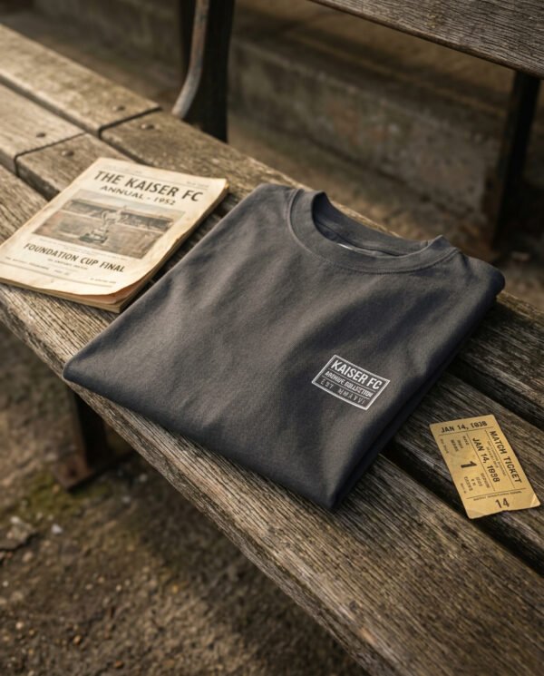 For Ninety Minutes Nothing Else Mattered T-Shirt | Football Culture Archive Tee | Kaiser FC Archive No. 007