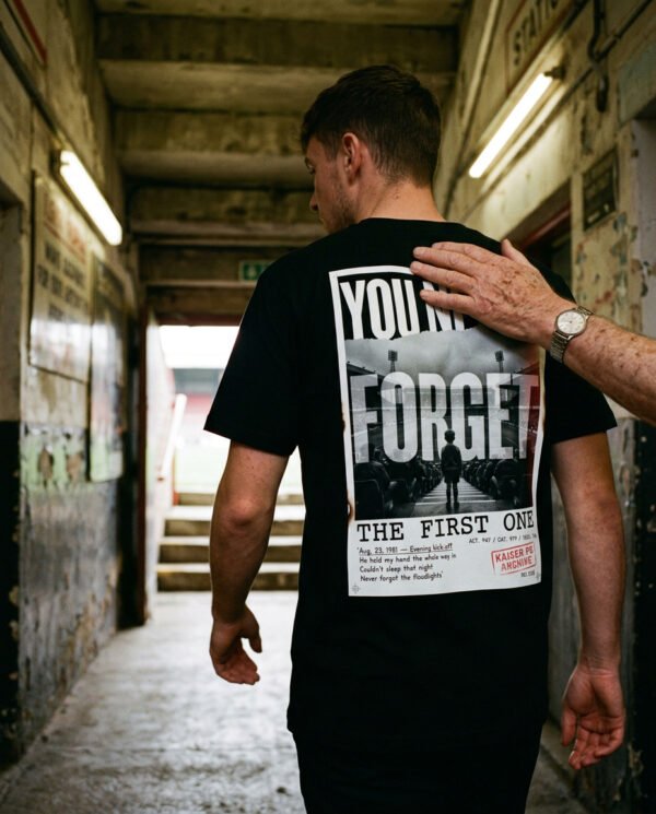You Never Forget The First One T-Shirt | Football Memory Archive Tee | Kaiser FC Archive No. 008