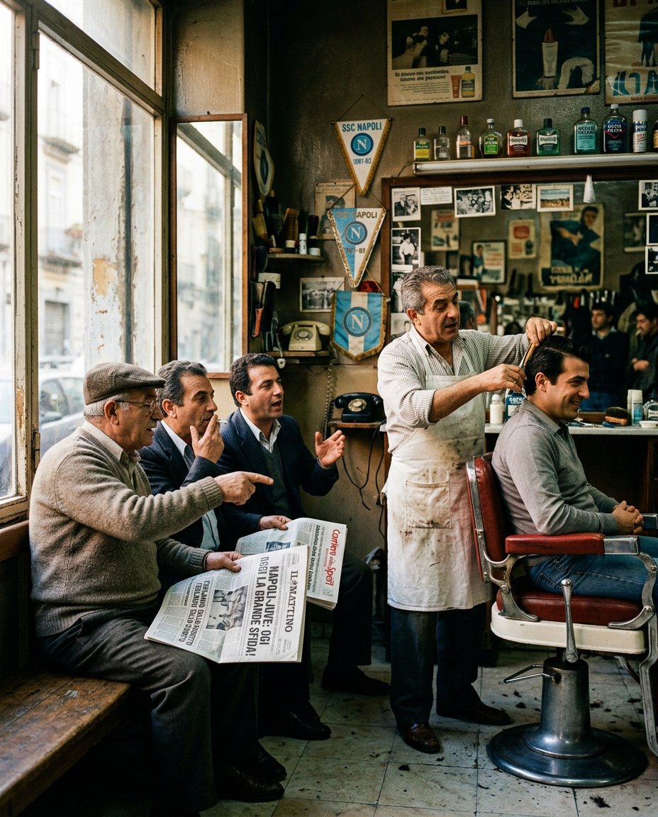 Naples matchday morning