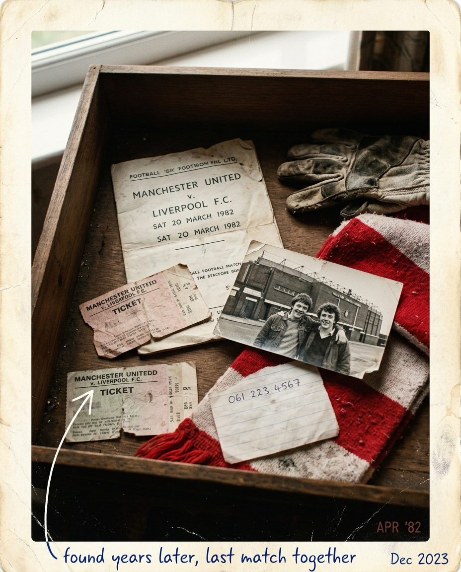 An old ticket stub and photograph discovered years later