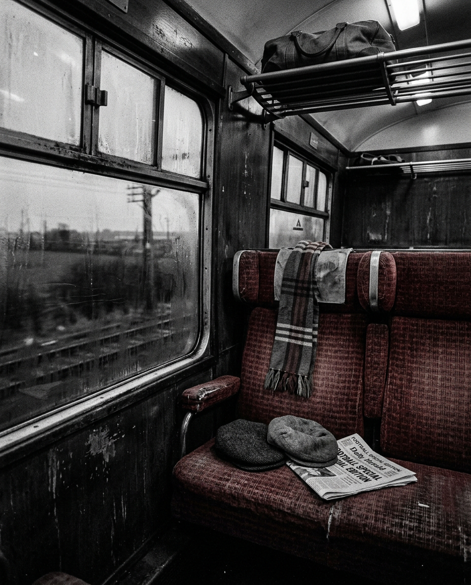 The same matchday train journey