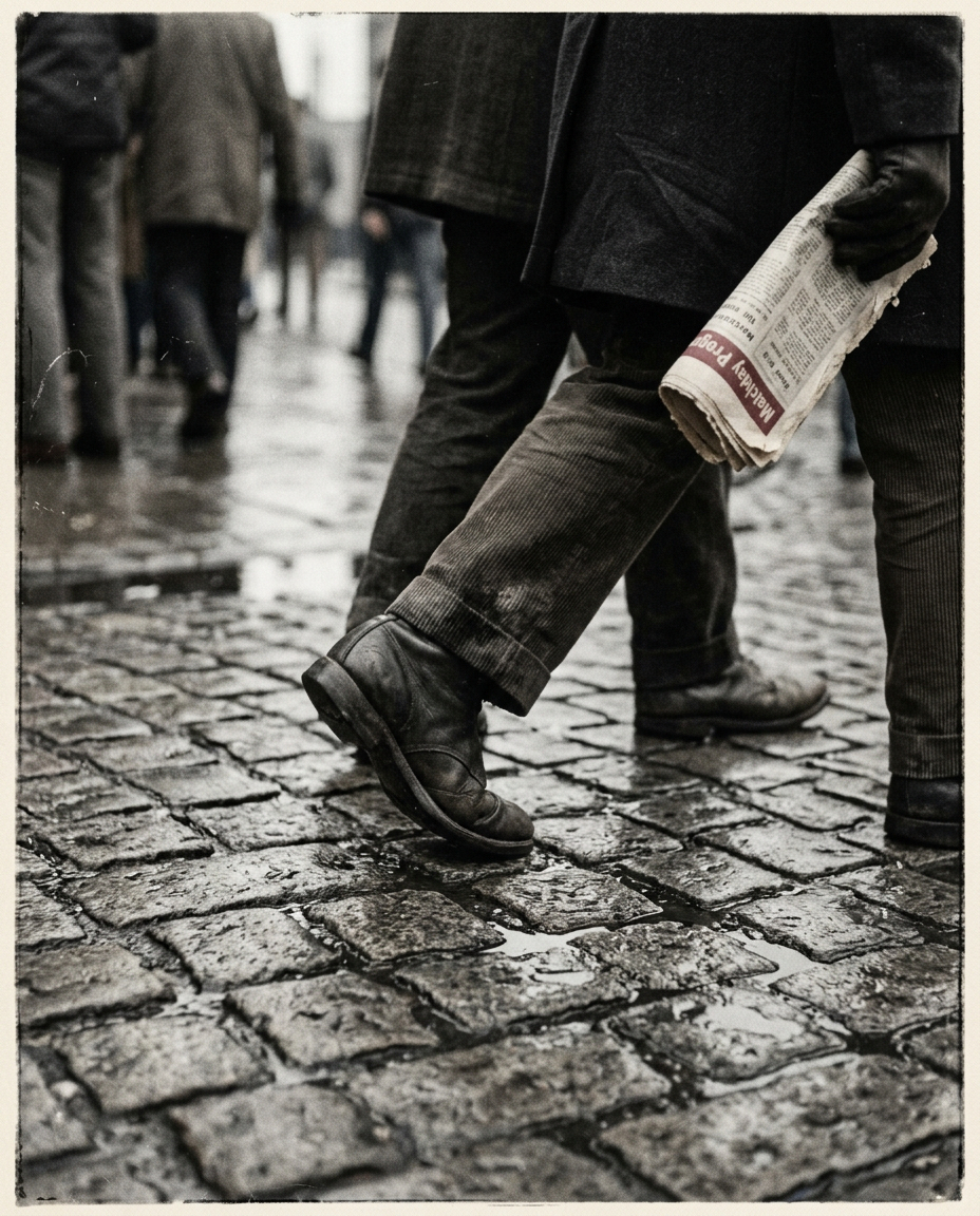Walking to the ground on matchday