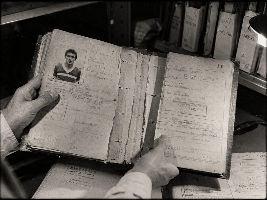 An archived federal file held open, the page numbering jumping from 7 to 11 where three pages are missing