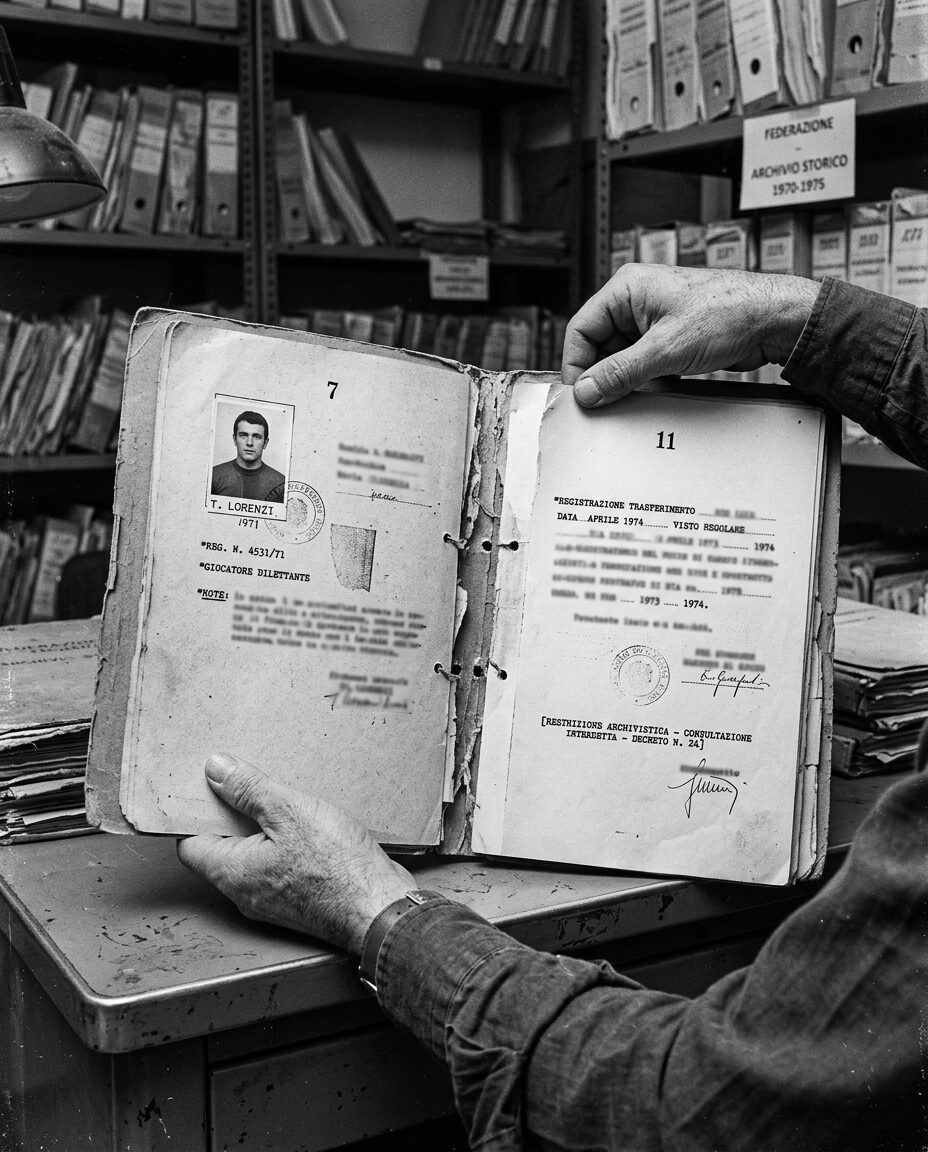 An archived federal file held open, the page numbering jumping from 7 to 11 where three pages are missing
